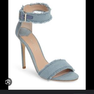 Tony Bianco Kira Light denim heels